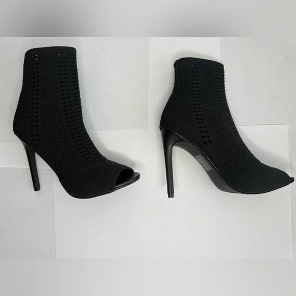 Steve Madden “Candid” Peep-Toe Stiletto Booties – Size 7.5 - Picture 3 of 5